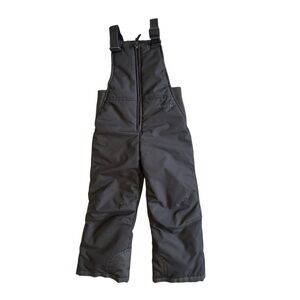 Arctix Kids Black Snow Bibs with Adjustable Straps